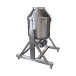 Mesh-Insert Rotary Drum Blender