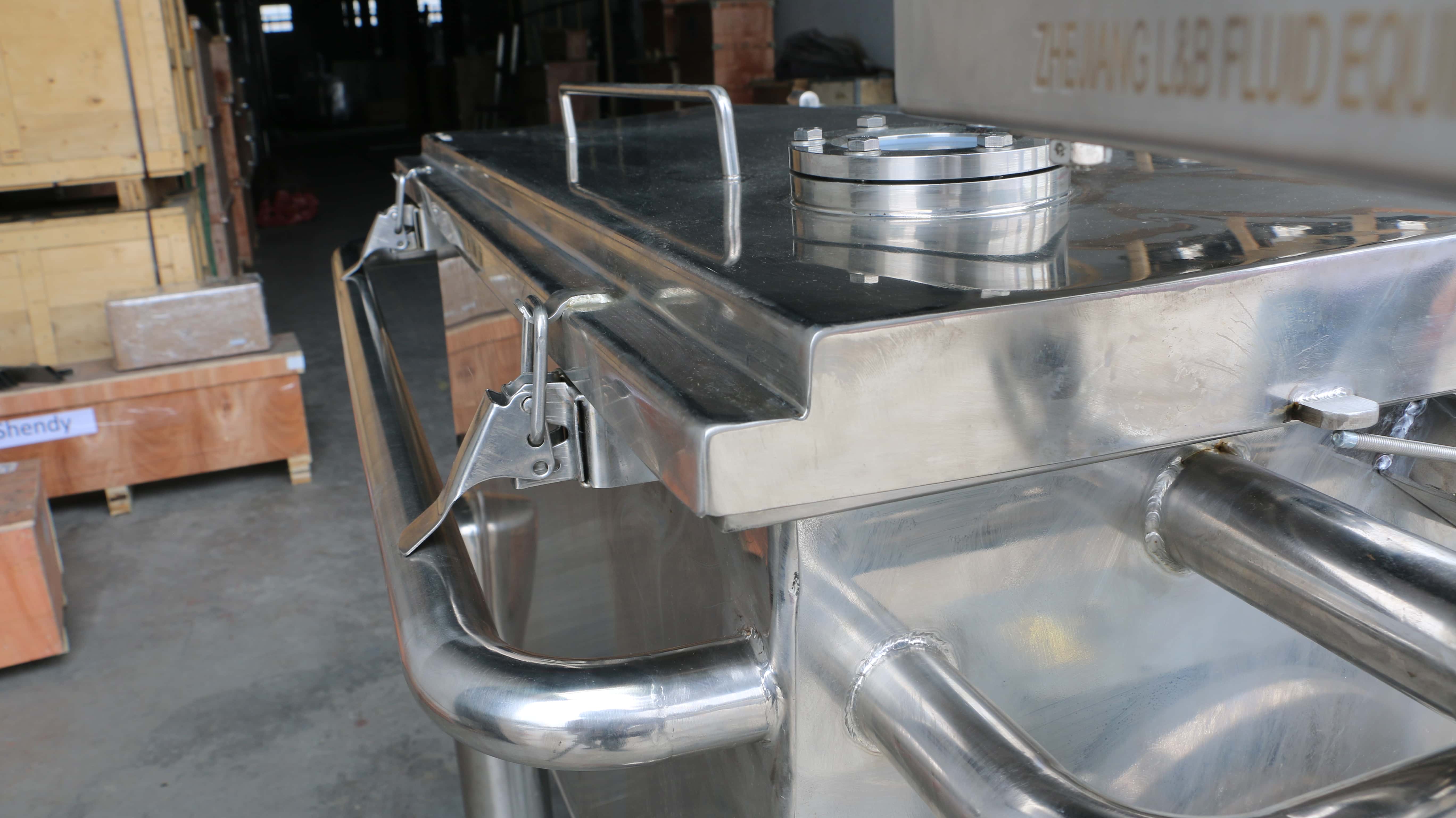 Mobile Horizontal Mixing Tank