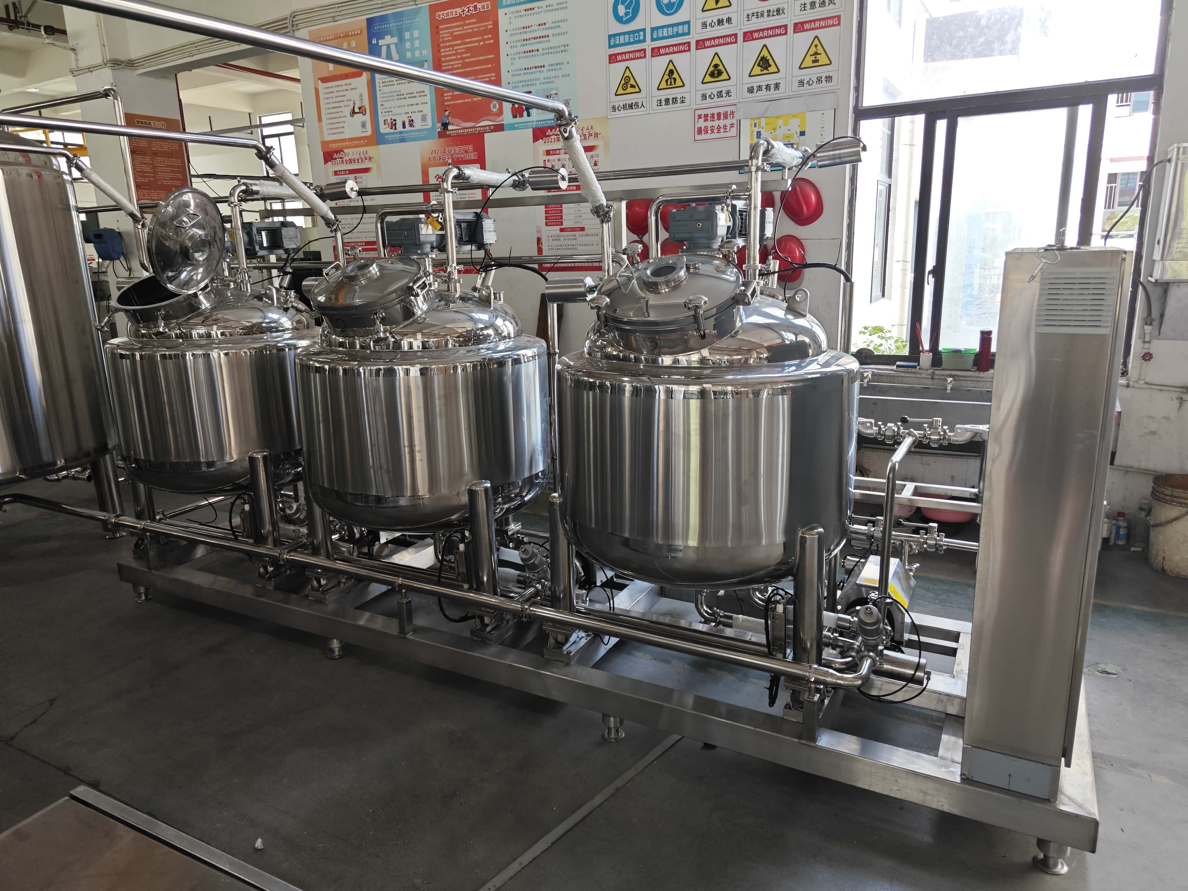 Multi-Tank Liquid-Preparation Line