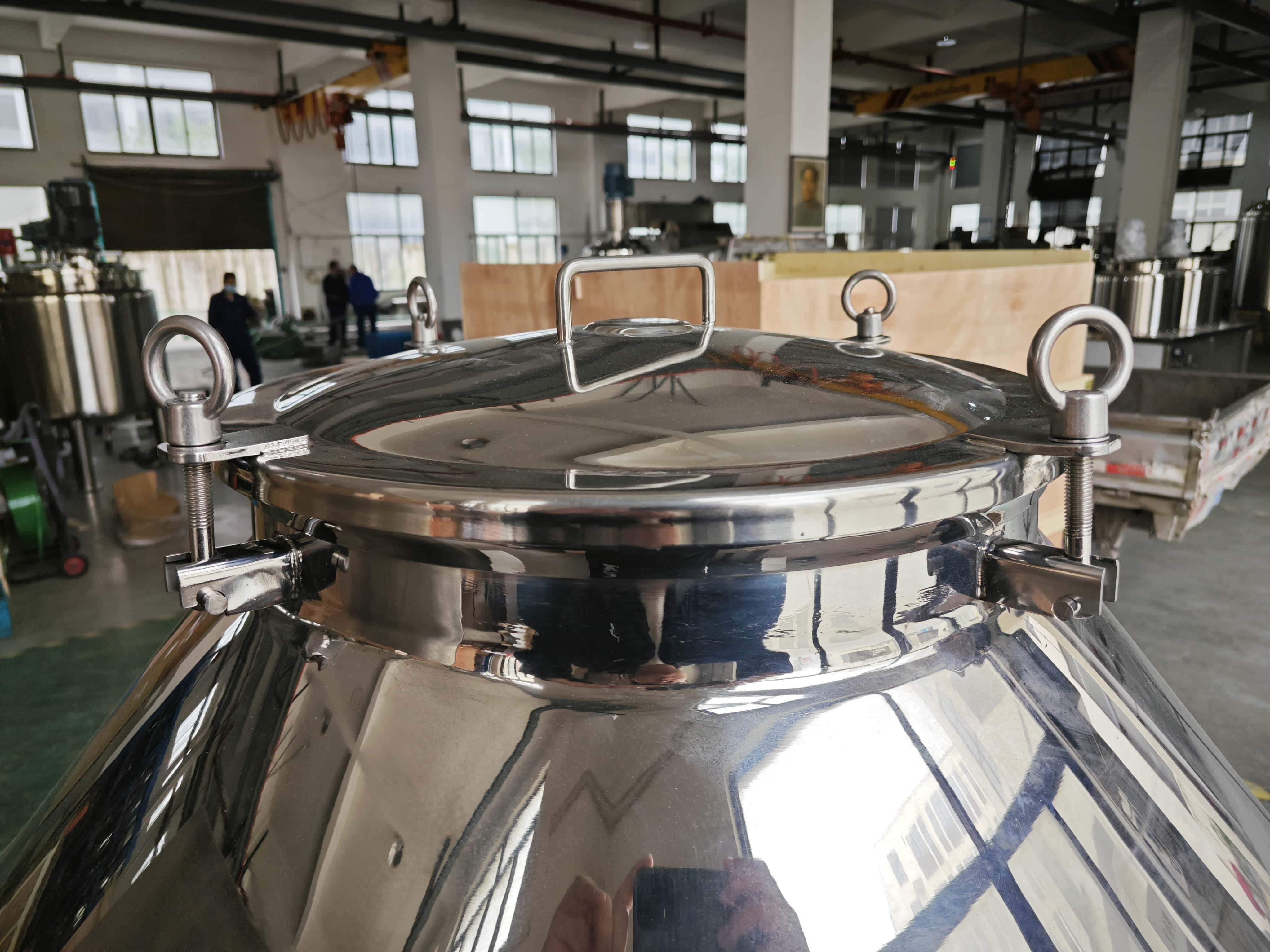 Rotary Drum Blender Batch Production Configuration