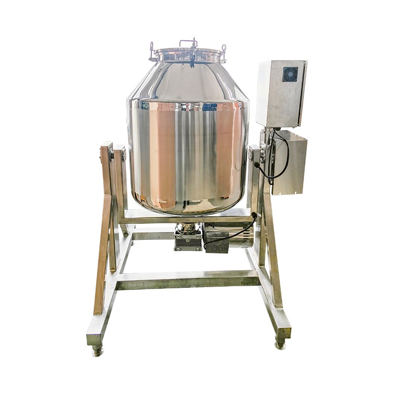 Rotary Drum Blender Batch Production Configuration