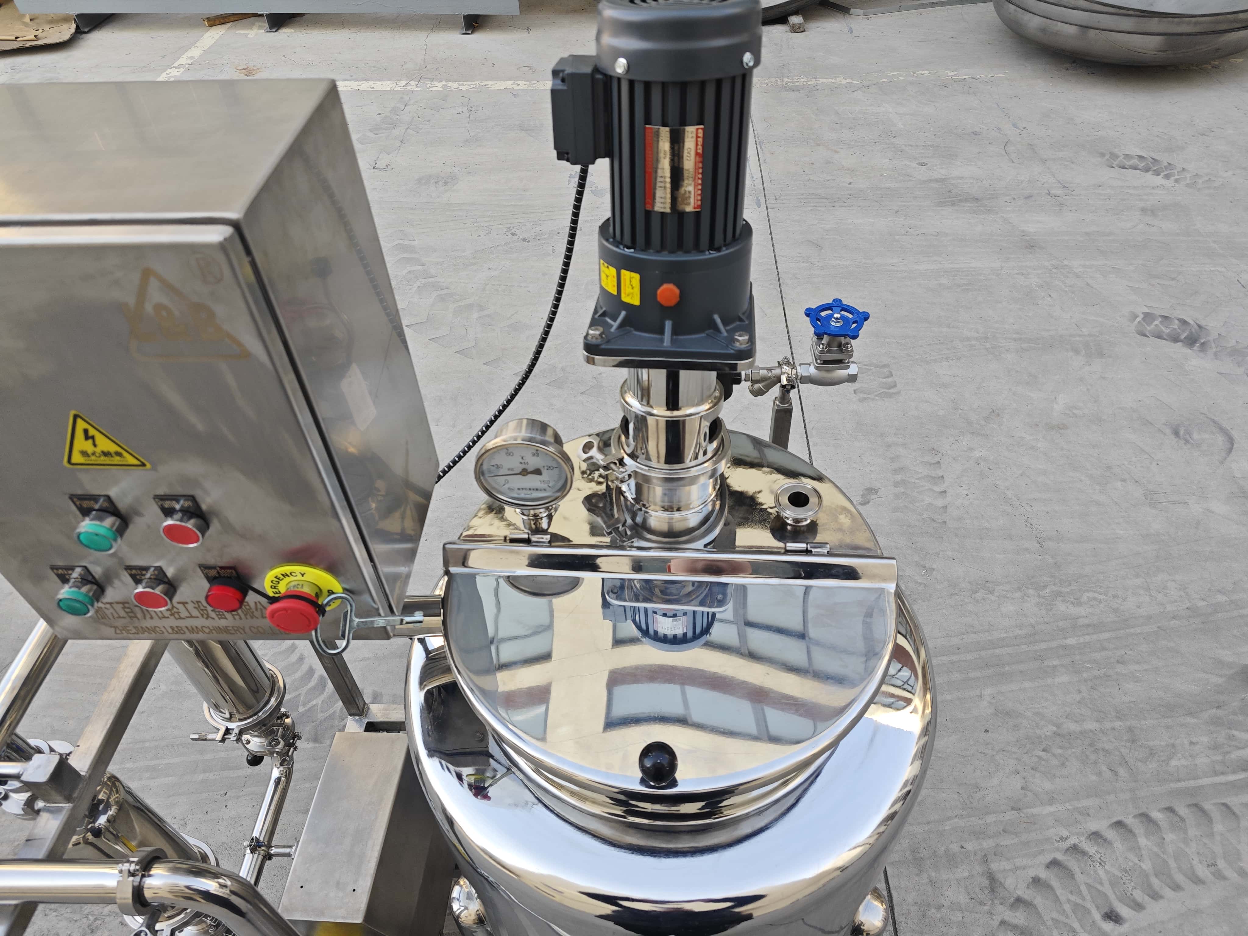 Skid-Mounted Paddle Mixing Tank with Centrifugal Pump