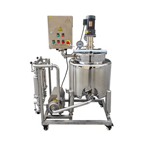 Skid-Mounted Paddle Mixing Tank with Centrifugal Pump