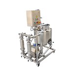 Skid-Mounted Paddle Mixing Tank with Centrifugal Pump